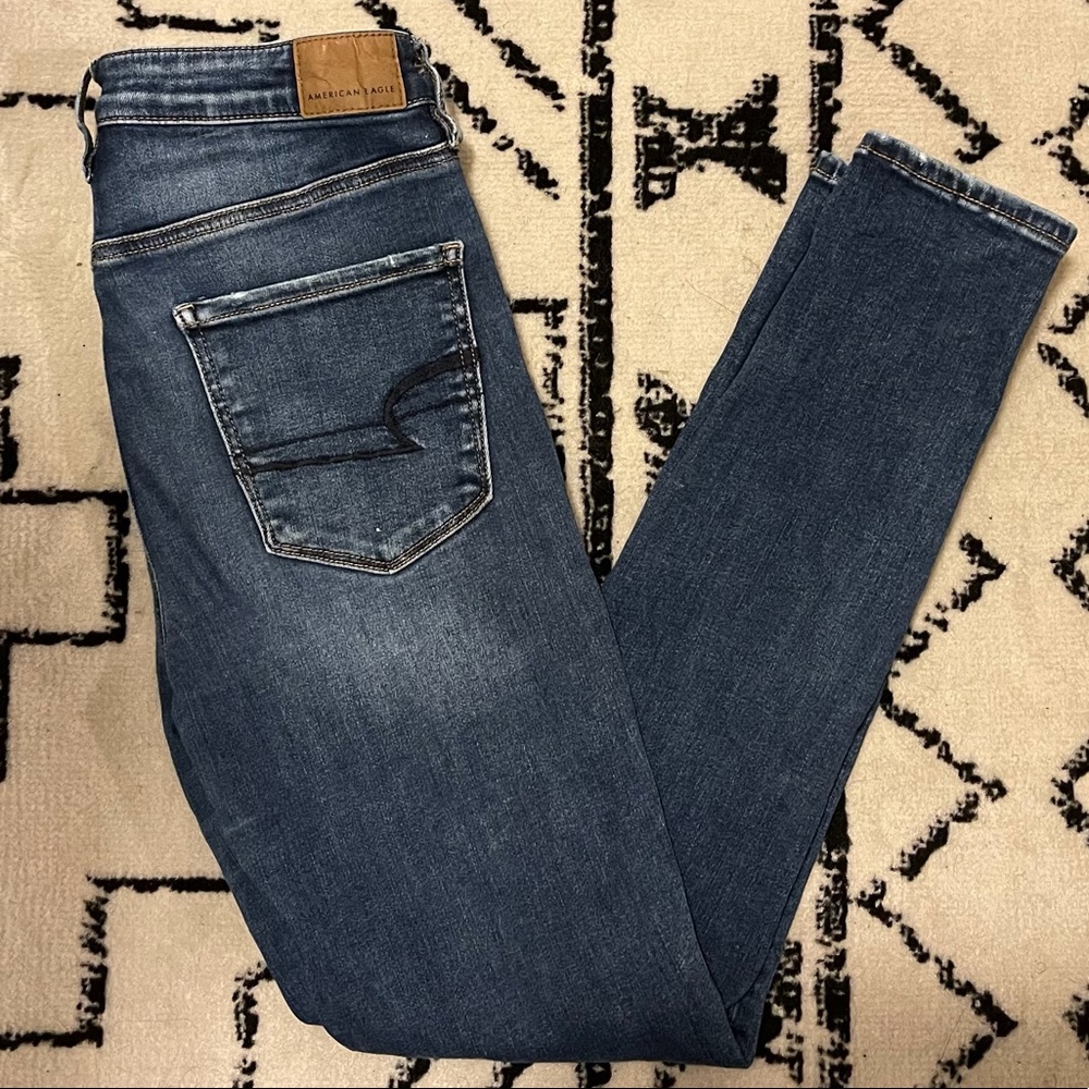 American Eagle super hi-rise jeggings